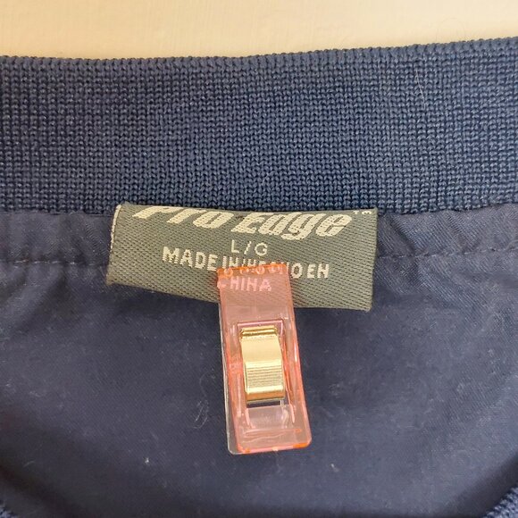 Vintage Pro-Edge Michigan Wolverines Pullover Windbreaker Jacket Size Large UofM - Picture 5 of 5